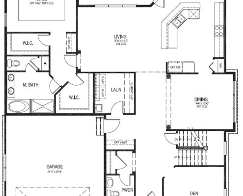 Westgate Torrington Main Level Floor Plan