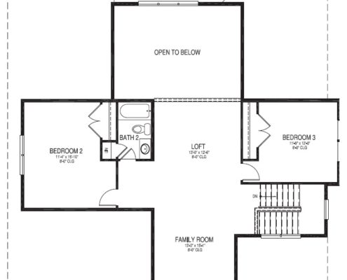 Westgate Torrington Upper Level Floor Plan