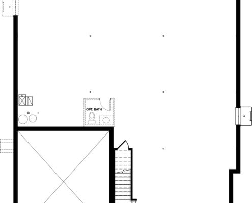 hinsdale meadows hampton basement floor plan