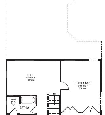 Westgate Hamilton Rowhome Upper Floor