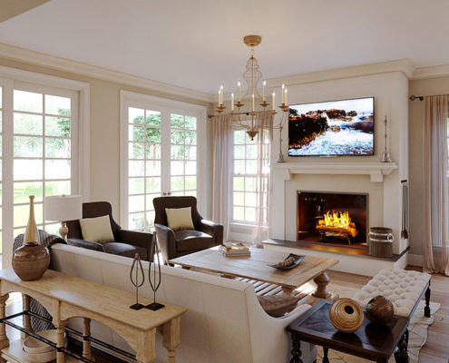 hinsdale meadows woodbridge living room