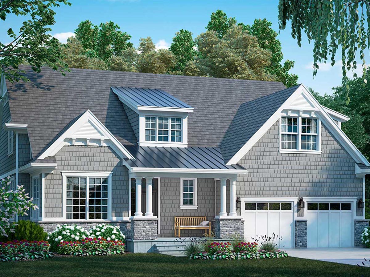 Hinsdale Meadows New Haven Shingle Front Elevation