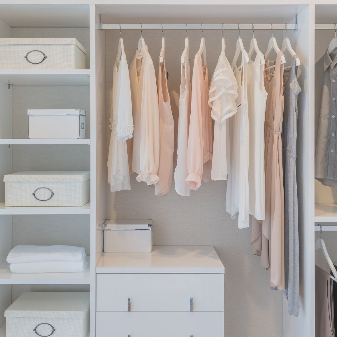 Organized closet